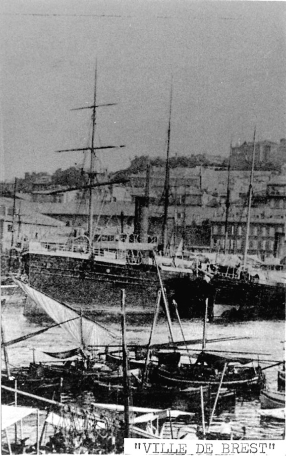 Ville-de-Brest — Paquebot mixte —  x² -  copie.jpg
