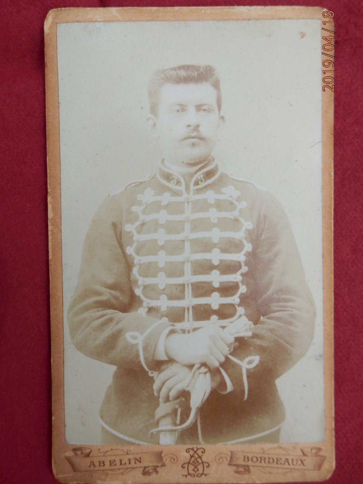 COMBAUD Léopold à la 3e compagnie de cavaliers de remonte de 1900 à 1902