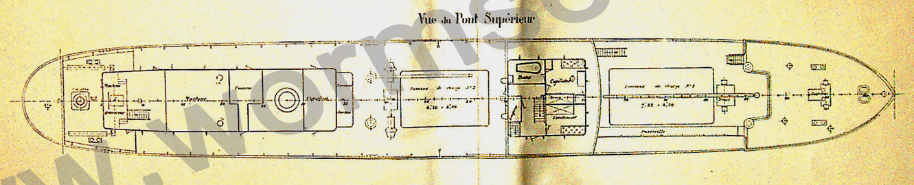 LISTRAC - Cargo - Compagnie Worms & Cie. - Plan. - II - .jpg