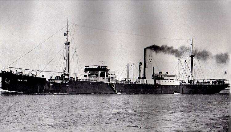 CEYLON - Cargo suédois - 1911-  .jpg