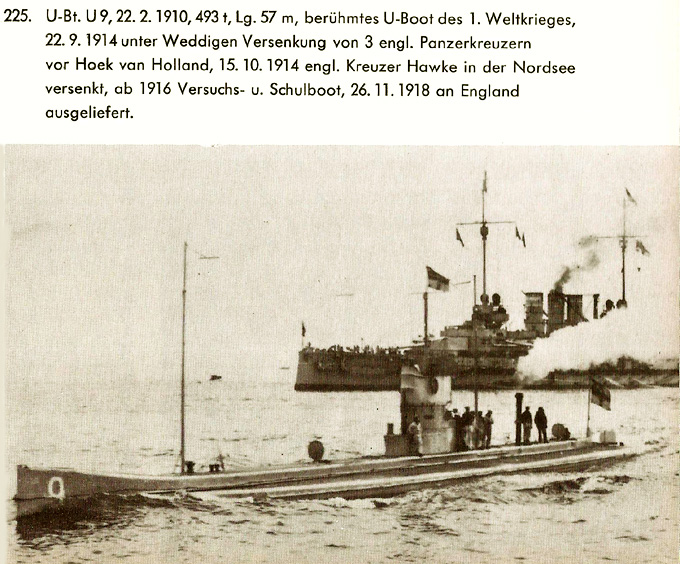 U-9 - Sous-marin allemand - I - .jpg