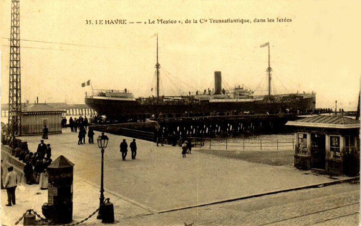 MEXICO - Paquebot mixte - I - .jpg