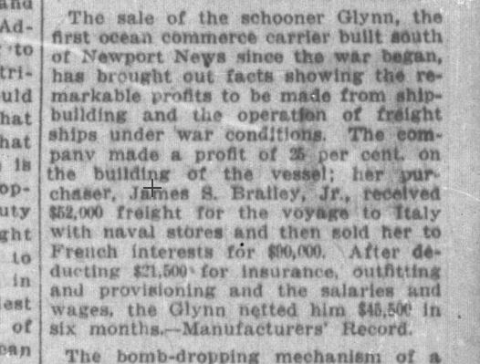 ROI RENE as GLYNN 1.12.1917 Indianapolis News.JPG