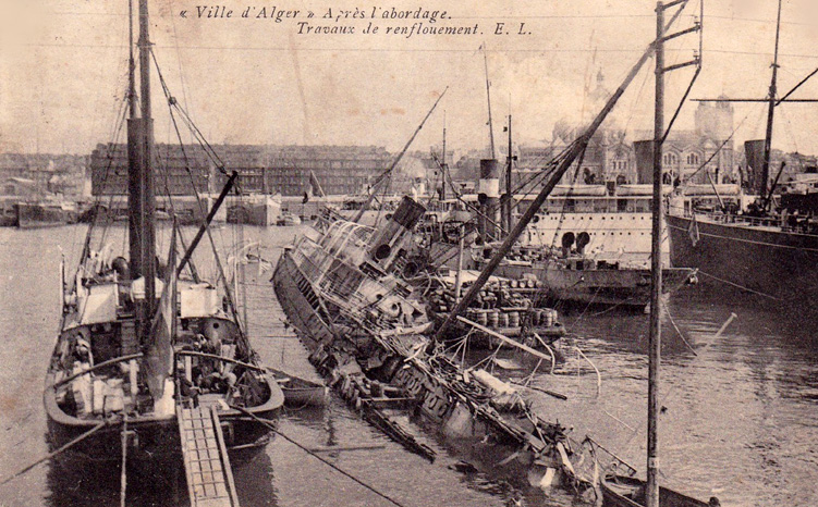 VILLE-D’ALGER - Paquebot - Compagnie générale transatlantique - I -  .jpg
