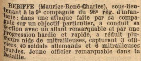 REBIFFE Maurice René Charles - Citation -  .jpg