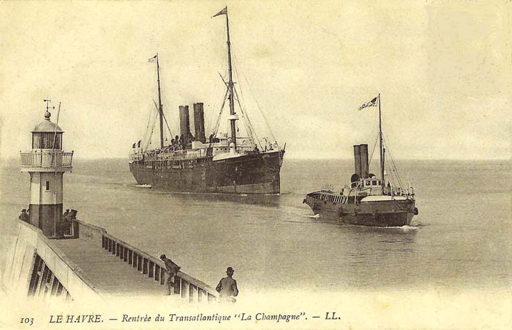 LA CHAMPAGNE - Paquebot - I - ..jpg