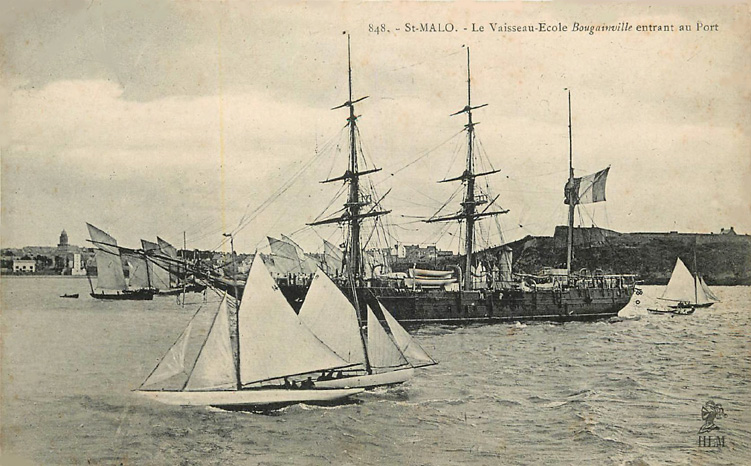 BOUGAINVILLE - Navire-école - I - .jpg