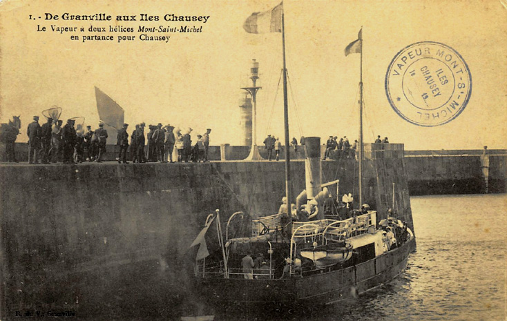 MONT-SAINT-MICHEL - Navire à passagers - II -  .jpg