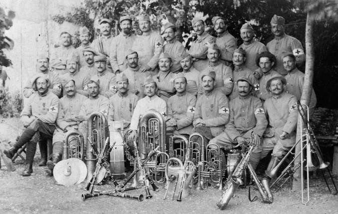 1915-1916 Brancardiers Musiciens 217e RI.jpg