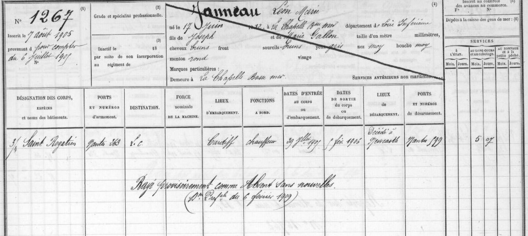 LEON- MARIE JANNEAU - MARITIME REGISTRY AUG. 1905 - Resized.jpg