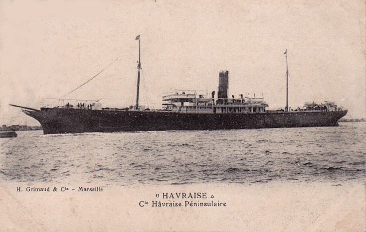 HAVRAISE – Cargo mixte – Compagnie havraise péninsulaire – I  –  .jpg