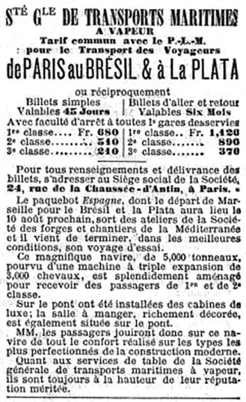 ESPAGNE - Paquebot - L.T. 20-VII-1891 - x -.jpg