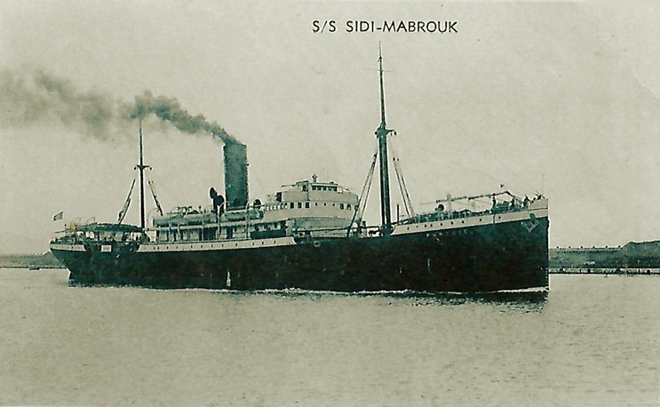 SIDI-MABROUCK, ex-PHRYGIE - Paquebot mixte - II -  .jpg