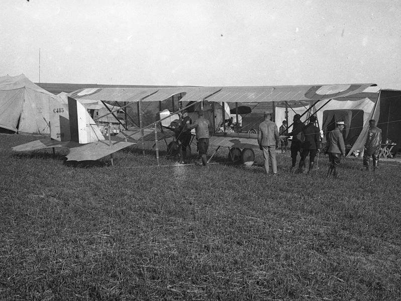 Aisne, - Caudron G3, la ''cage à poules''.jpg