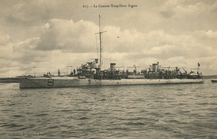 SAGAIE – Torpilleur d’escadre – I – .jpg