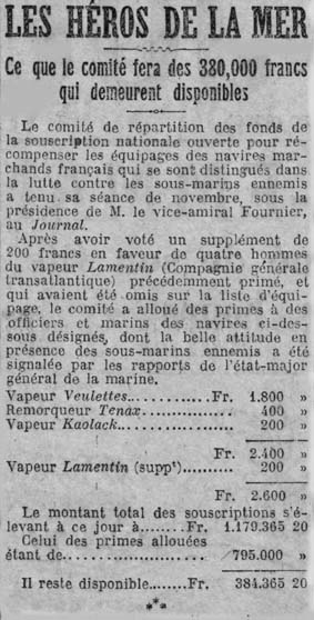 VEULETTES - Récompenses - L..J. - 19-XII-1918 - bis - .jpg