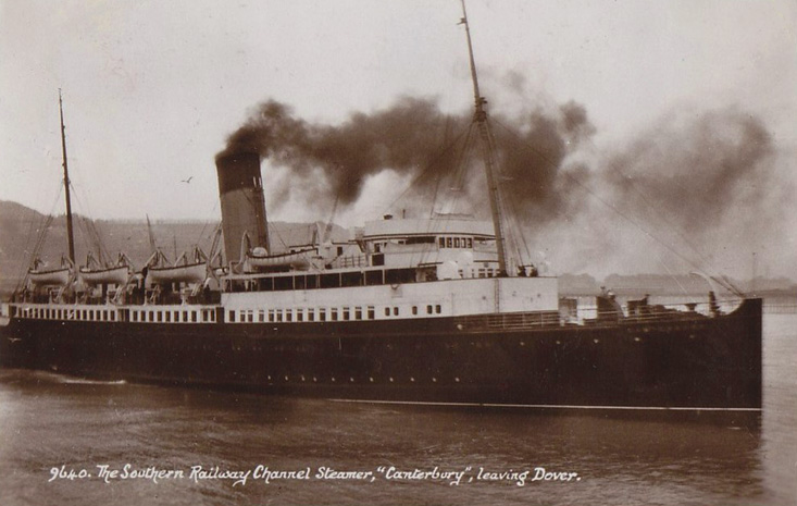 CANTERBURY (1928) – Paquebot transmanche – I – .jpg