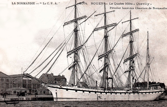 QUEVILLY – Quatre-mâts barque – I –  .jpg