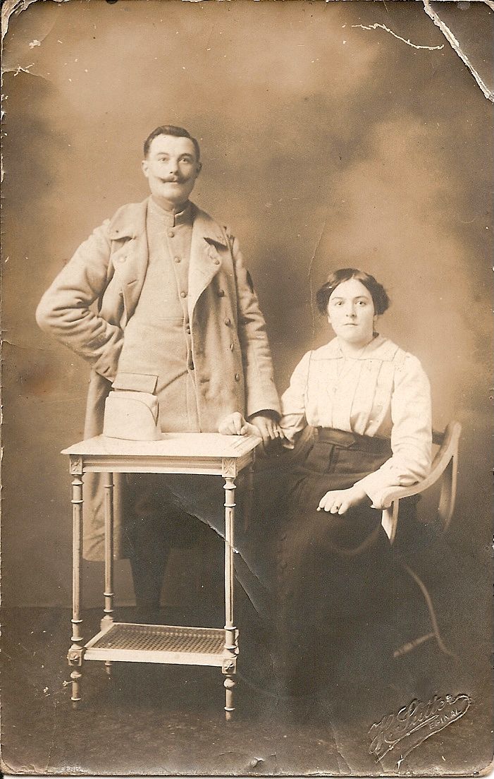 1917-12 Valentine Colin et Georges Houot.jpg