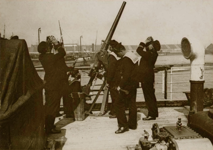 ROUEN - Croiseur auxiliaire - Canon - R. 453 - .JPG