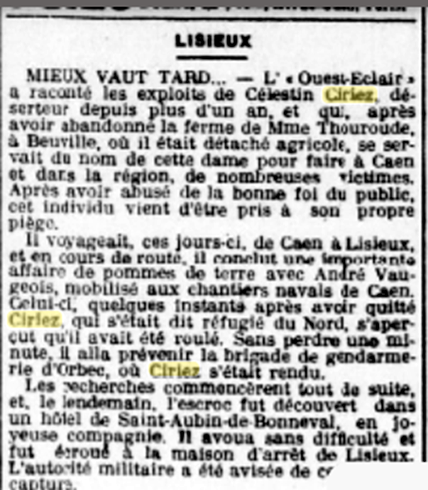 ciriez celestin DESERTEUR 1918.png