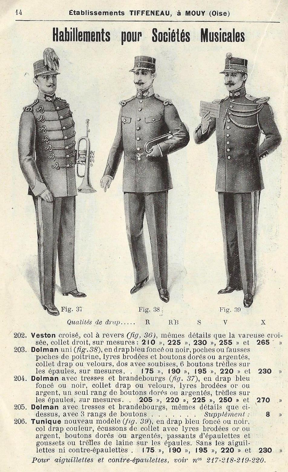 1929 Tenue Sociétés de musique.jpg