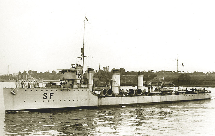 SIMONE-SCHIAFFINO - Destroyer italien - .jpg