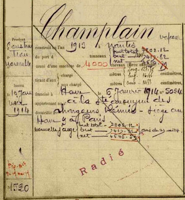 CHAMPLAIN – Le Havre, f° 506, n° 1.520 - .JPG