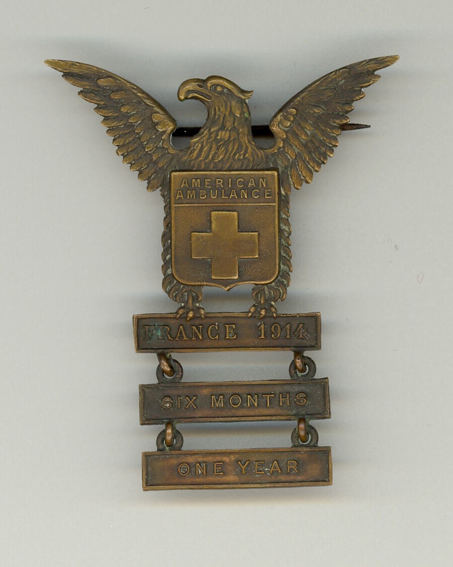 American Ambulance Hospital Ladder Badge.jpeg
