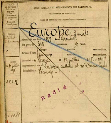 Europe - L.H. - f° 361, n° 1.081 - .JPG