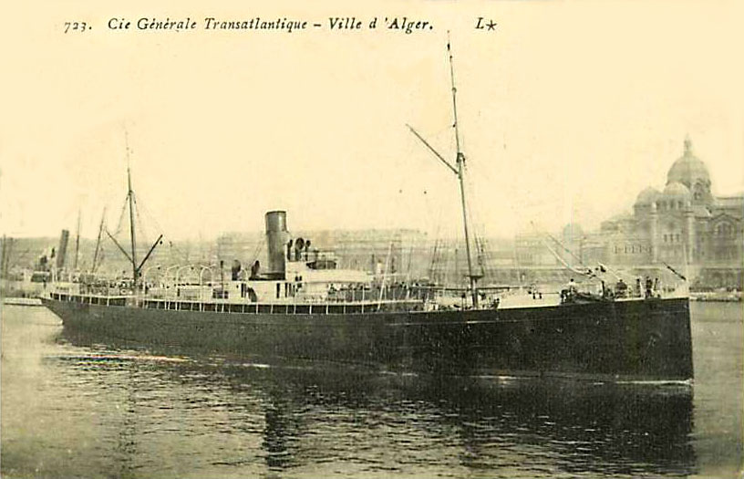 VILLE-D'ALGER - Paquebot - x -  .jpg