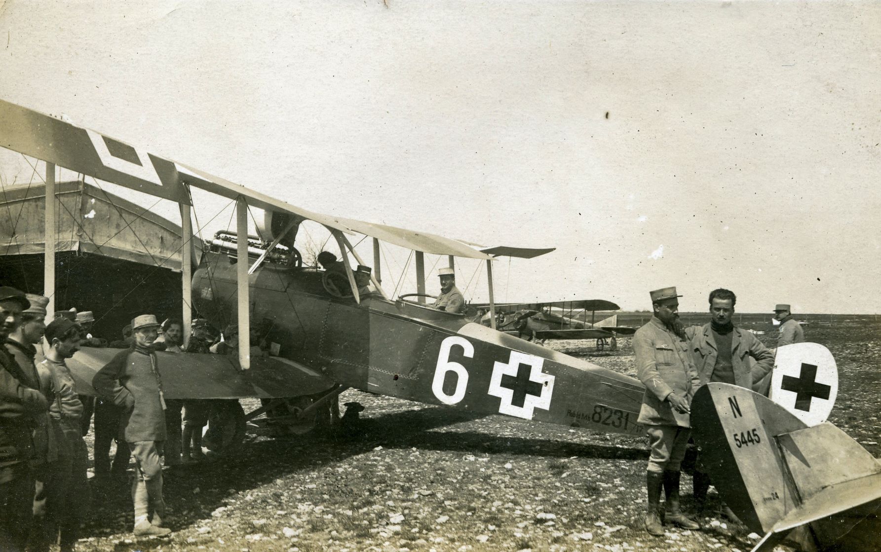 Photo du Rumpler capturé par la SPA 92 ?