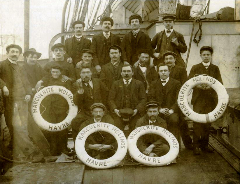 MARGUERITE-MOLINOS – Trois-mâts barque – Équipage –  .JPG