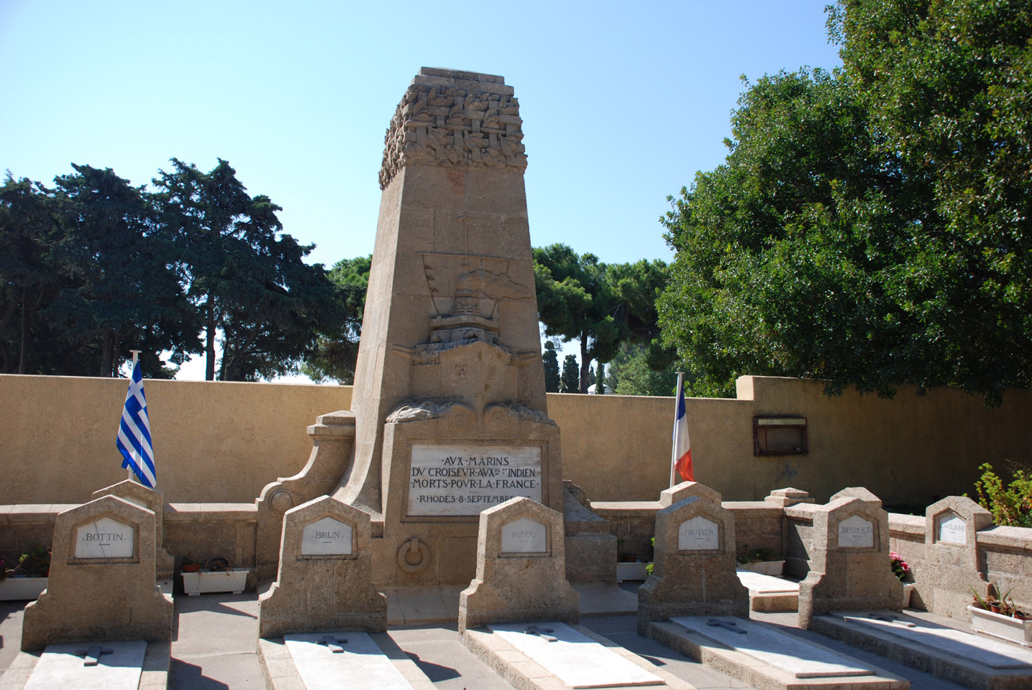 Cimetière à Rhode - 2009