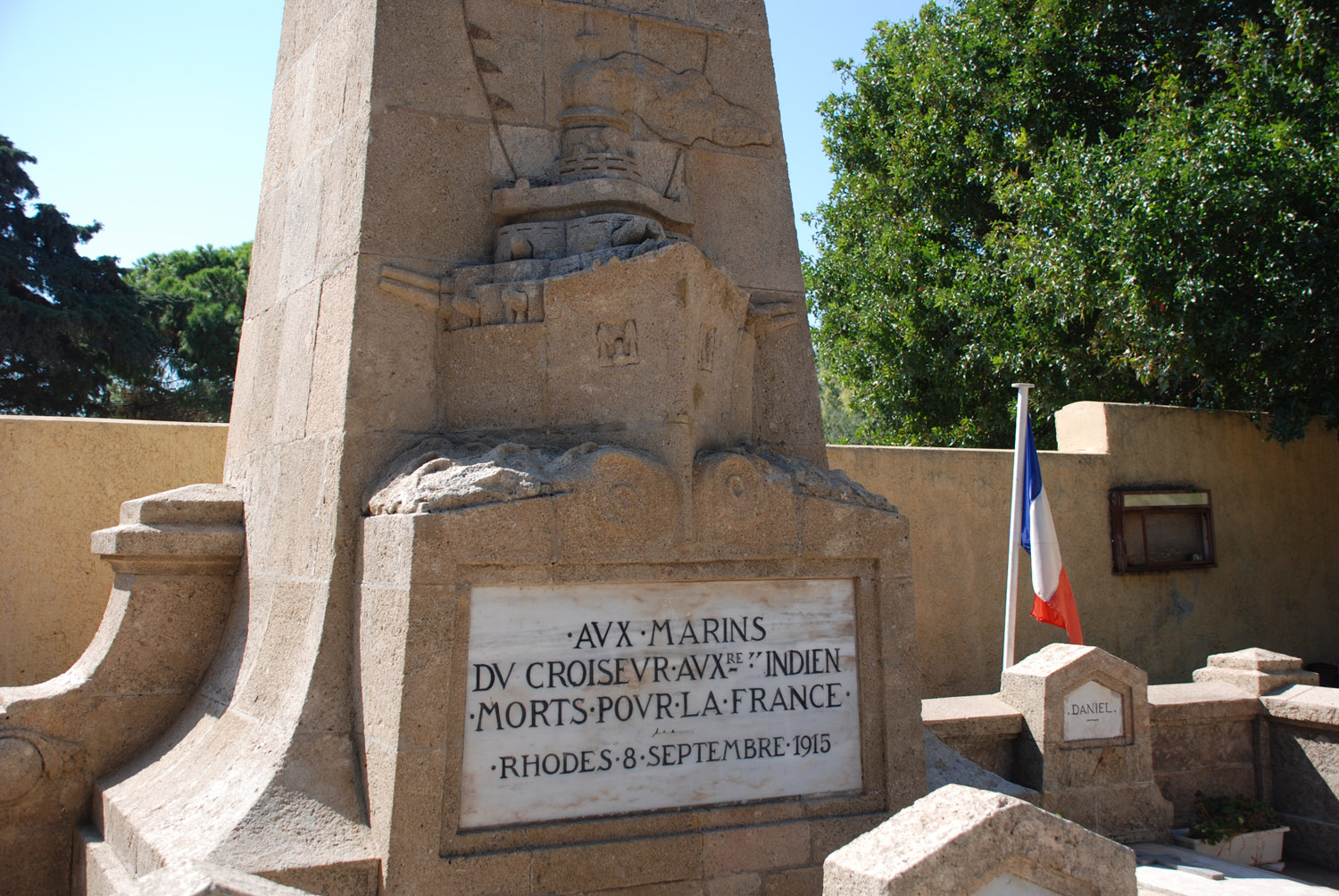 Cimetière à Rhode - 2009