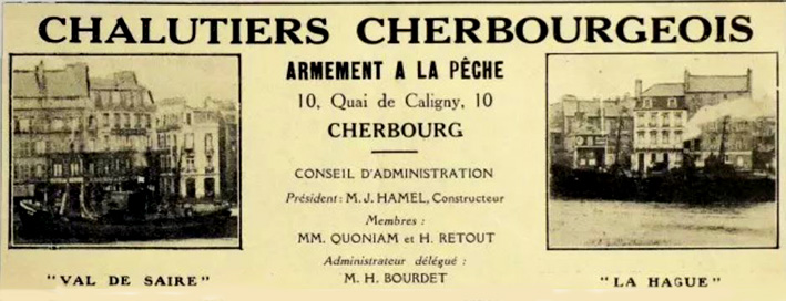 « Les Chalutiers cherbourgeois » - .JPG