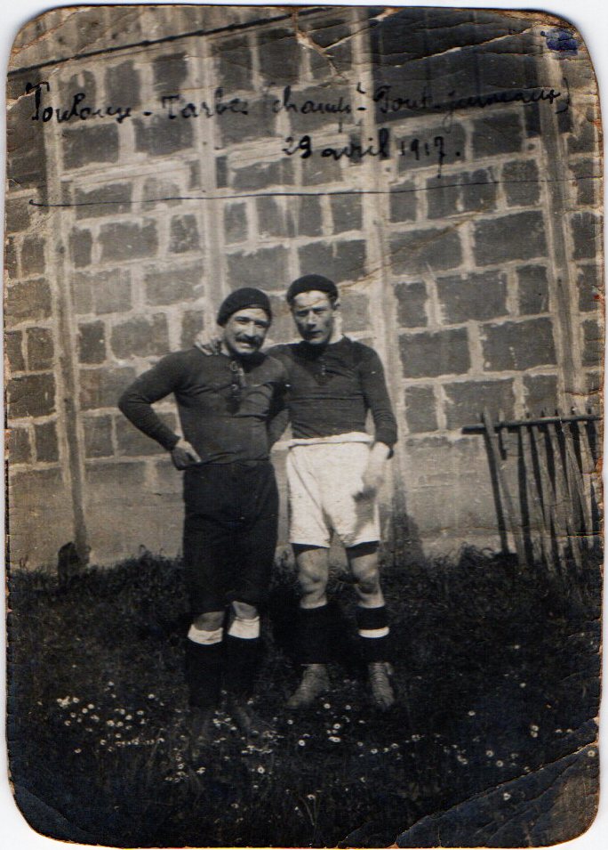 Andre Maury with Henri Lacassagne 1917.jpg