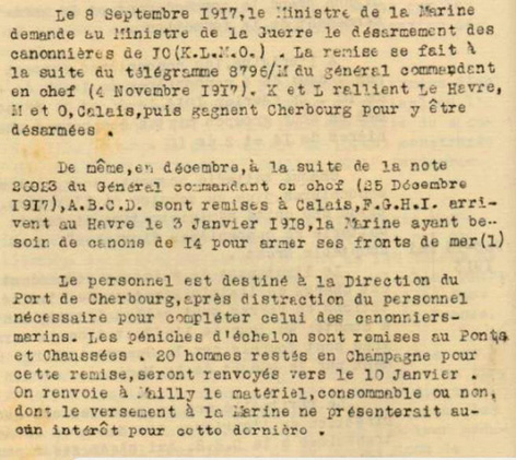 Canonnières fluviales - Désarmement - 1917 - .JPG
