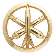 Insigne de beret des régiments d'artillerie