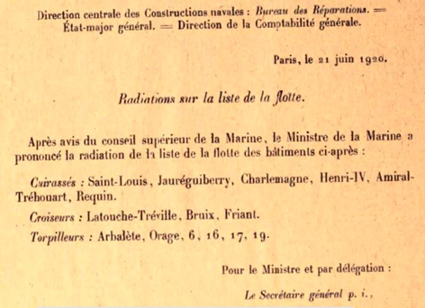 B.O. Marine 1920, p. 910. - .JPG