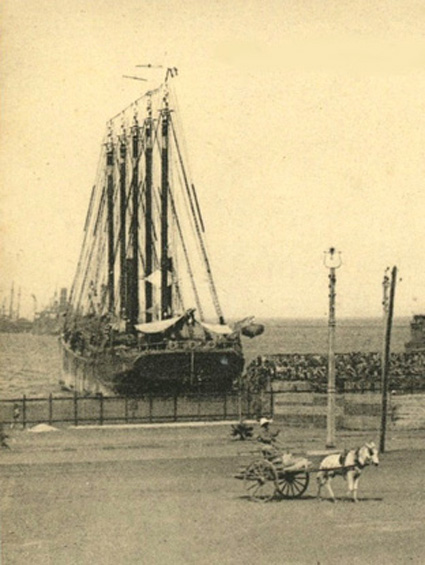 Schooner non identifié - Port de Dakar - 2 - .jpg