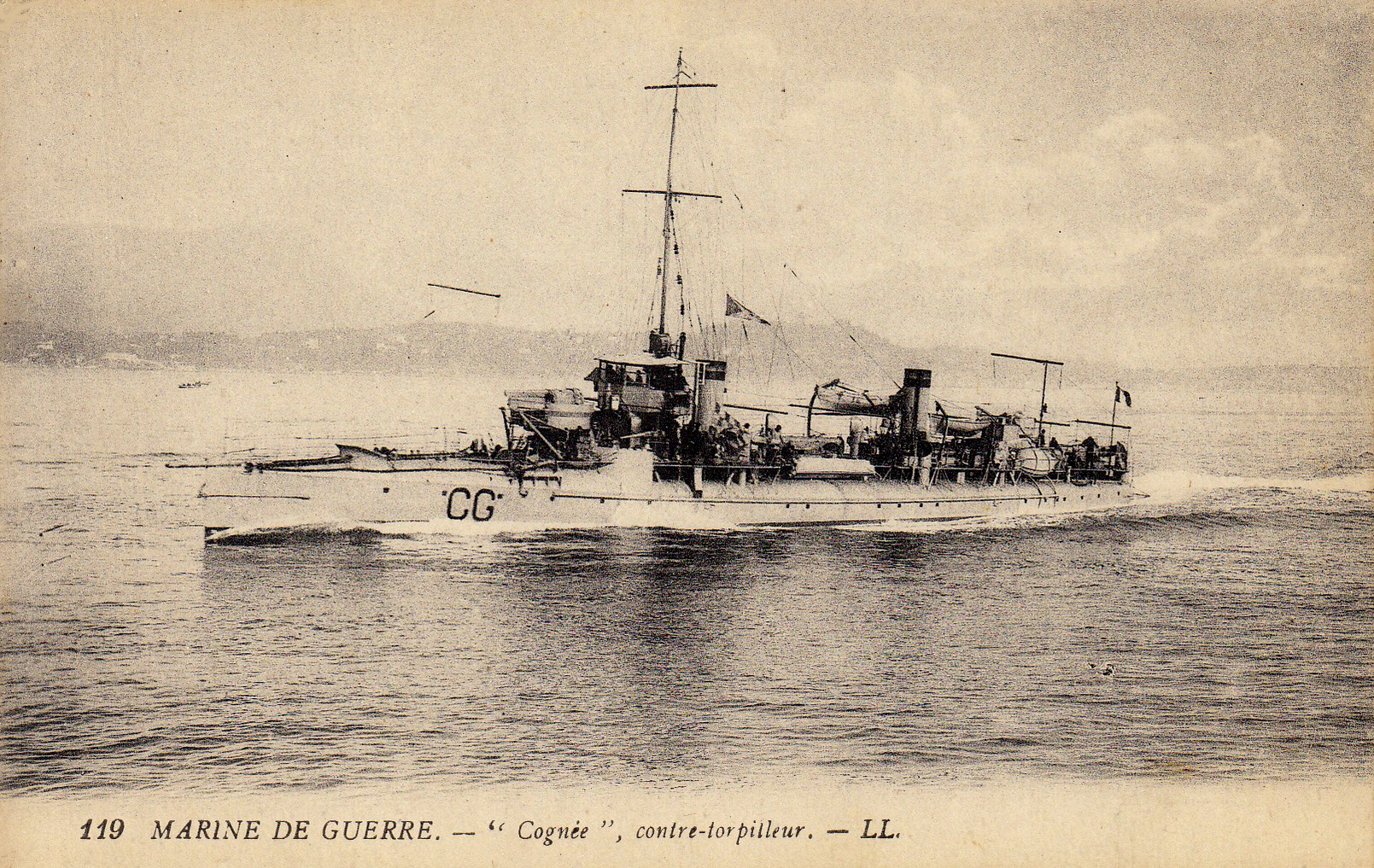 COGNÉE – Torpilleur d’escadre – II – .jpg