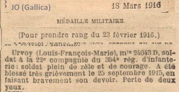 JO 1916-03-18 URVOY Louis François Marie Med Mil.jpeg
