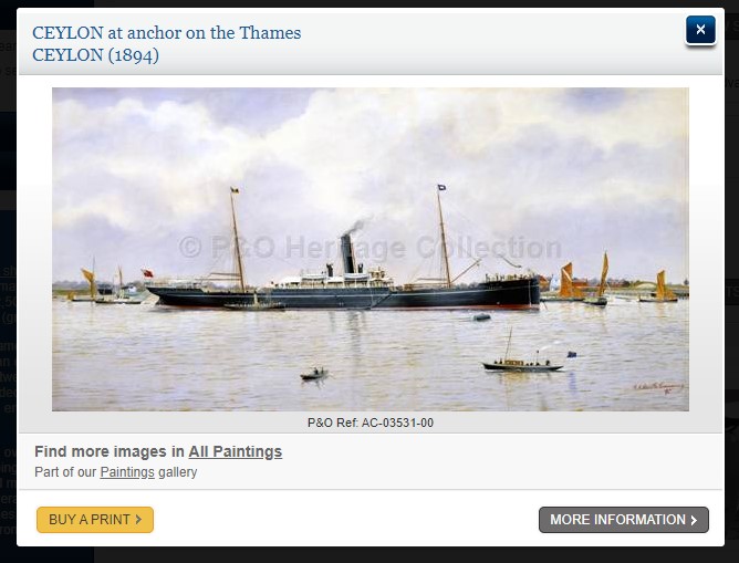 SS CEYLON 1894
