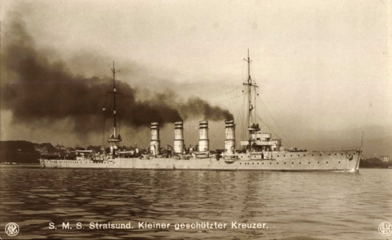 STRALSUND, futur MULHOUSE – Croiseur allemand – II – .jpg