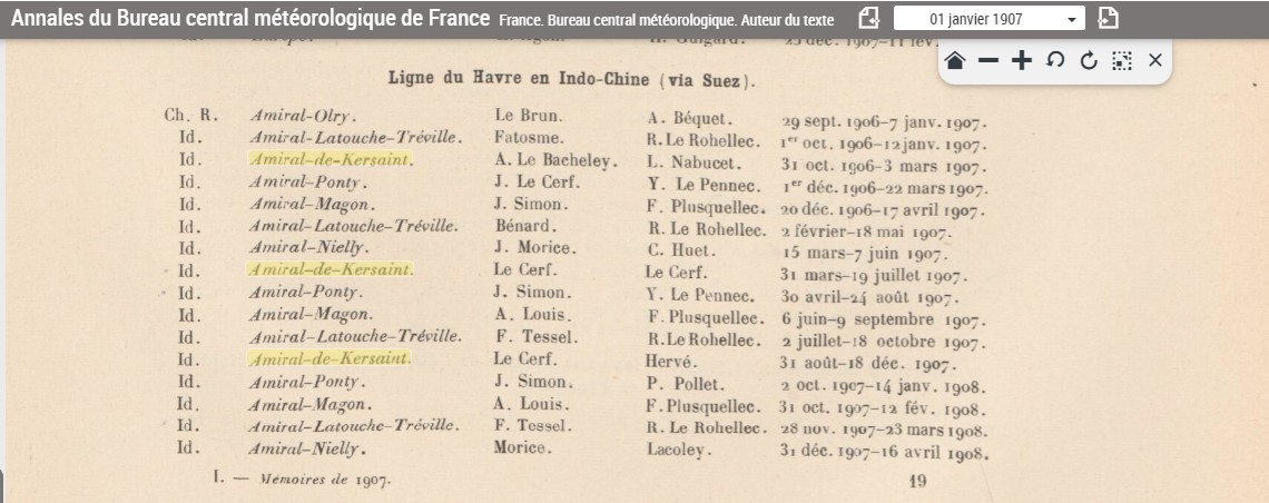 Météo 1907