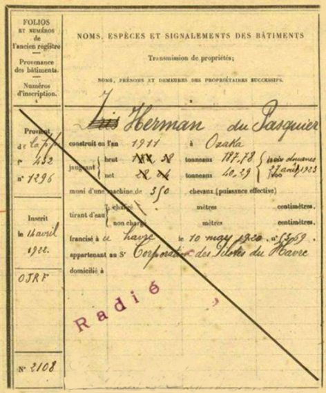 Herman du Pasquier - Le Havre - f° 697, n° 2.108 - .JPG