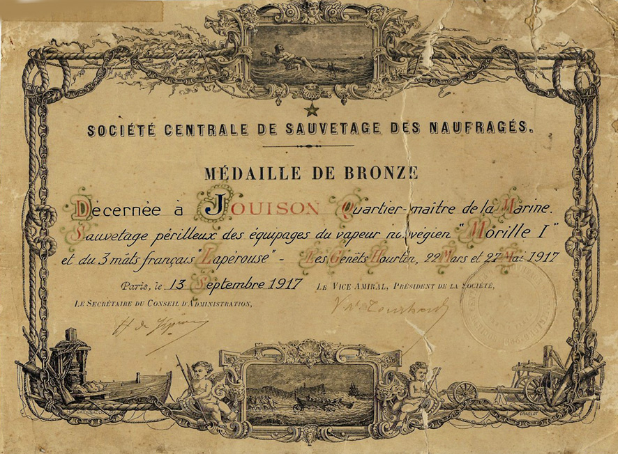 JOUISON (A.) - Médaille de la S.C.S.N. - .jpg