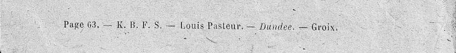 LOUIS PASTEUR