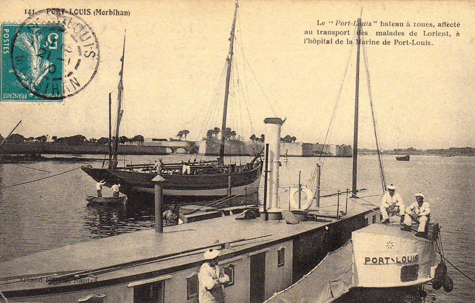 PORT-LOUIS – Aviso-transport à roues  – I –  .jpg